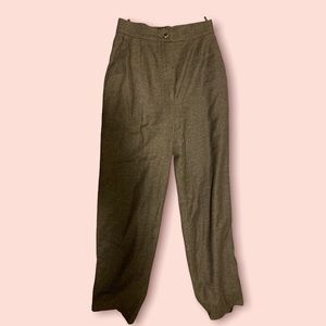 Vintage Grey Chanel wool/cashmere pants
